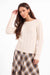 Sage the Label Semester Sweater in Ivory — Front view
