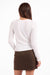 Sage the Label Susanna Long Sleeve in Ivory — Back view