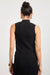 Sage the Label Tabitha Sweater Tank in Black — Back view