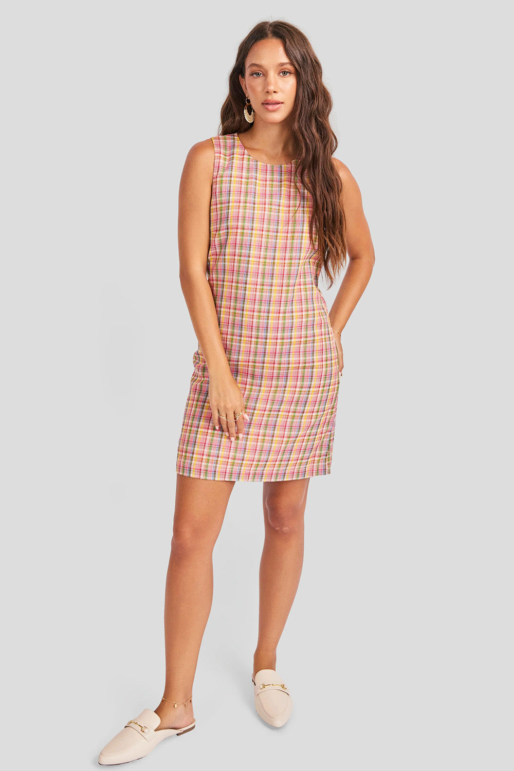 sage the label beachside leisure dress multi
