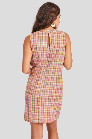 sage the label beachside leisure dress multi back