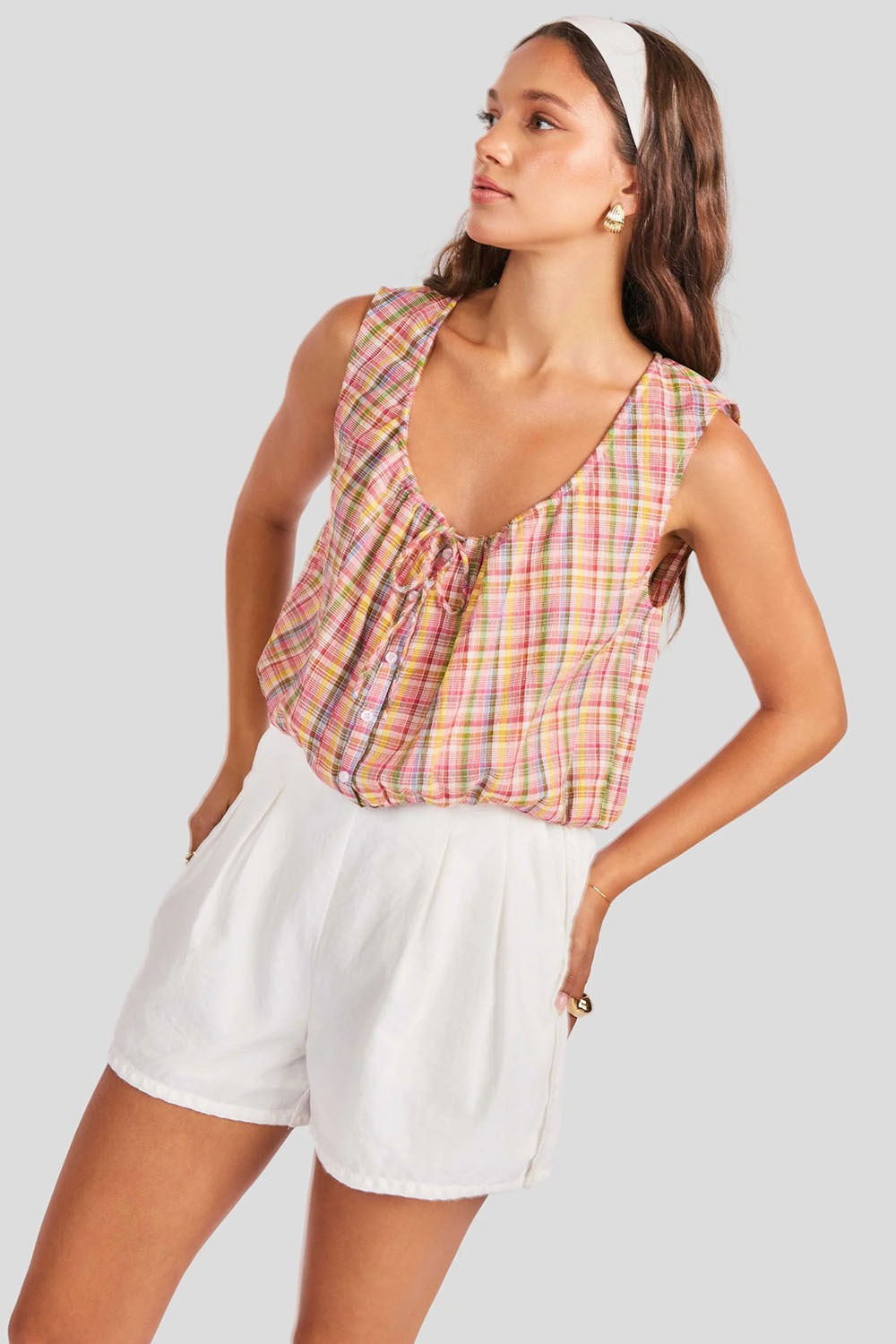 sage the label beachside leisure tank multi  profile
