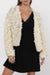 sage the label bombshell chunky cardigan cream front