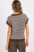 Sage the Label - Chantal Stripe Sweater Vest - Oak Cream - Back