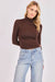 Sage the Label - Coralie LS Knit - Oak - Front