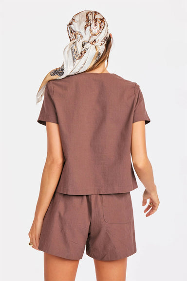 sage the label hang ten top oak back