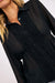 Sage the Label - Members Only Sheer Blouse - Black - Detail
