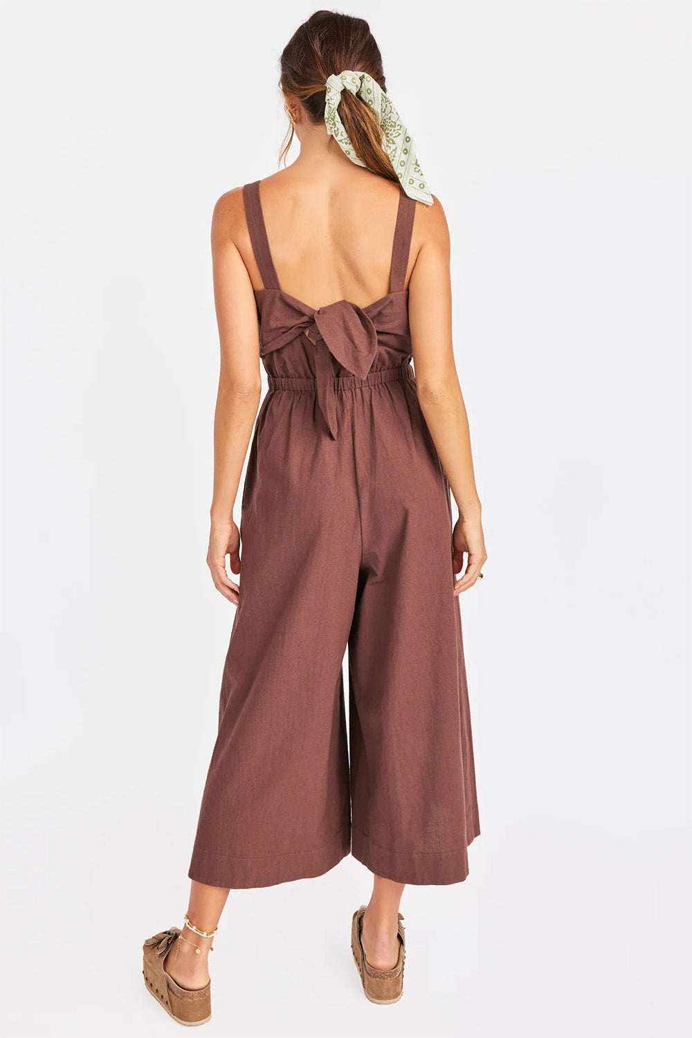 sage the label myka jumpsuit oak back