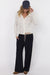 Sage the Label - On Film Drawstring Pant - Navy Tan 