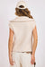 sage the label opal half zip sweater vest ivory back