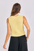 sage the label pineapple sweater tank lemon back
