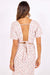 sage the label rosebud open back top pink multi back