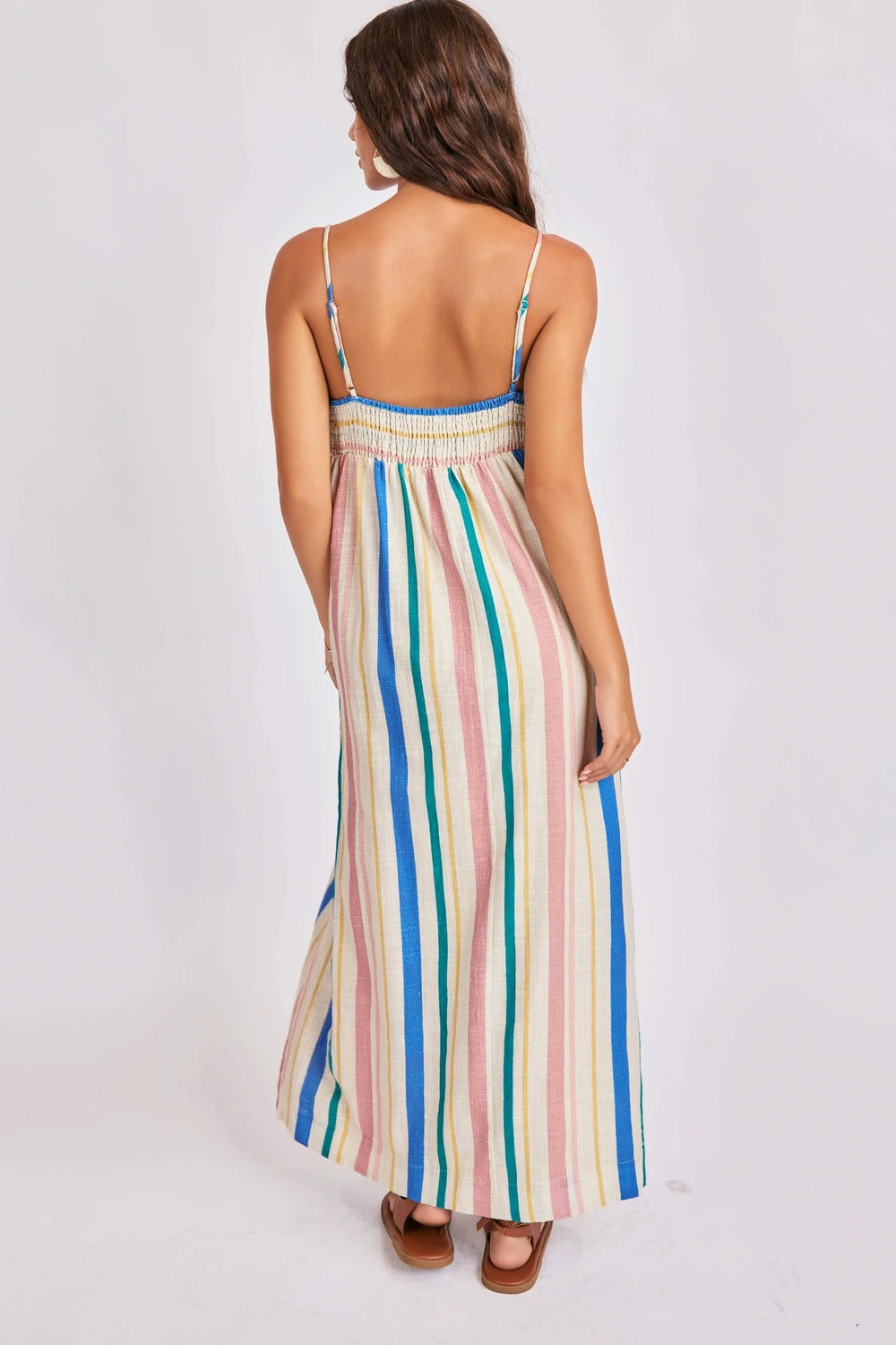 sage the label sail away dress multi back