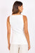 sage the label skyscraper vest top white back