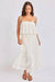 sage the label solstice midi dress ivory front