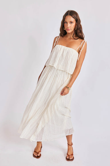 sage the label solstice midi dress ivory profile
