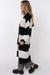 sage the label suki duster cardigan black white side
