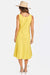 sage the label veranda view dress canary back