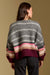 Saltwater Luxe Aden Sweater in Charcoal Multi — Back view