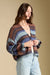Aden Sweater in Indigo — Quarter view