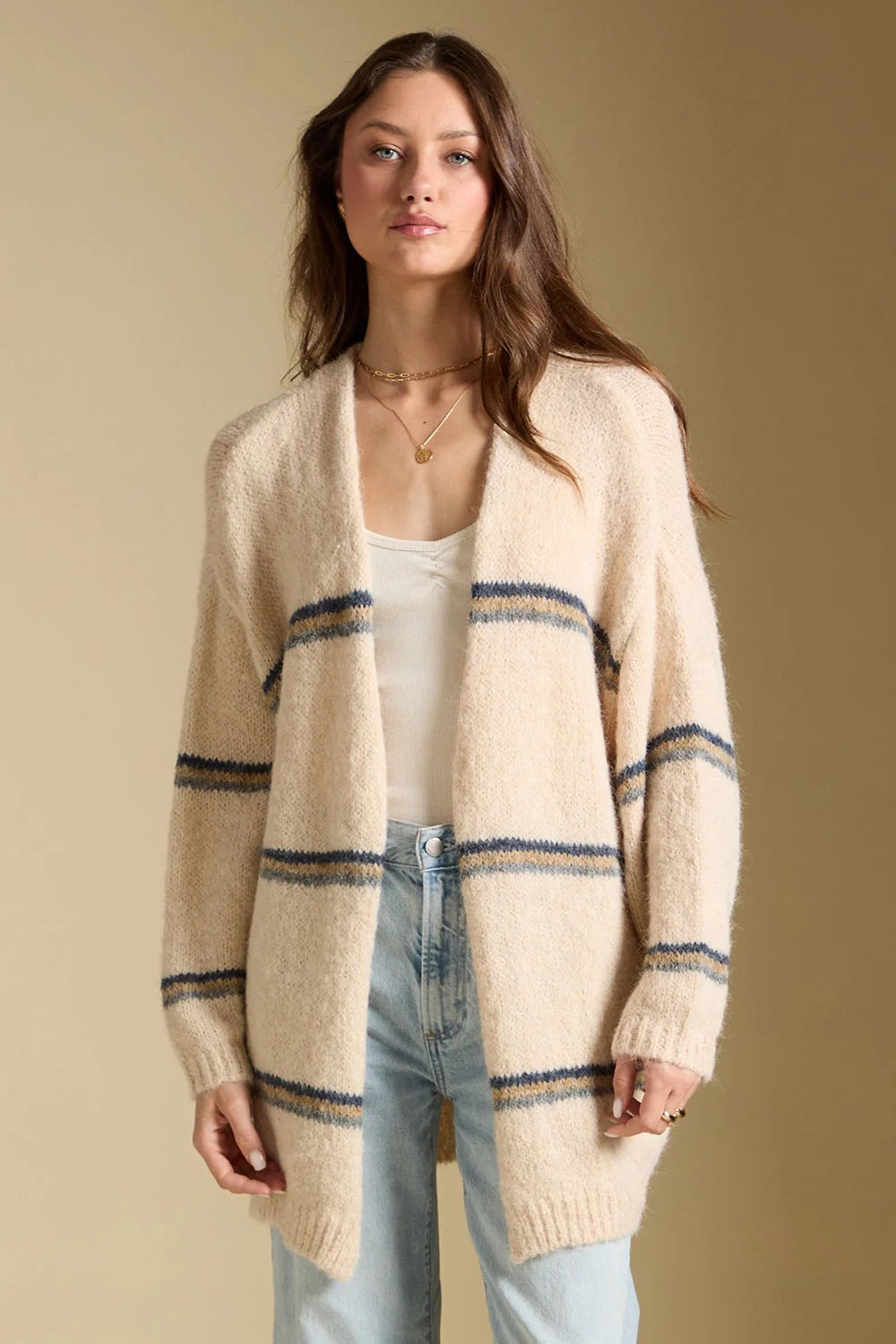 Birdy Sweater in Natural — Front view
