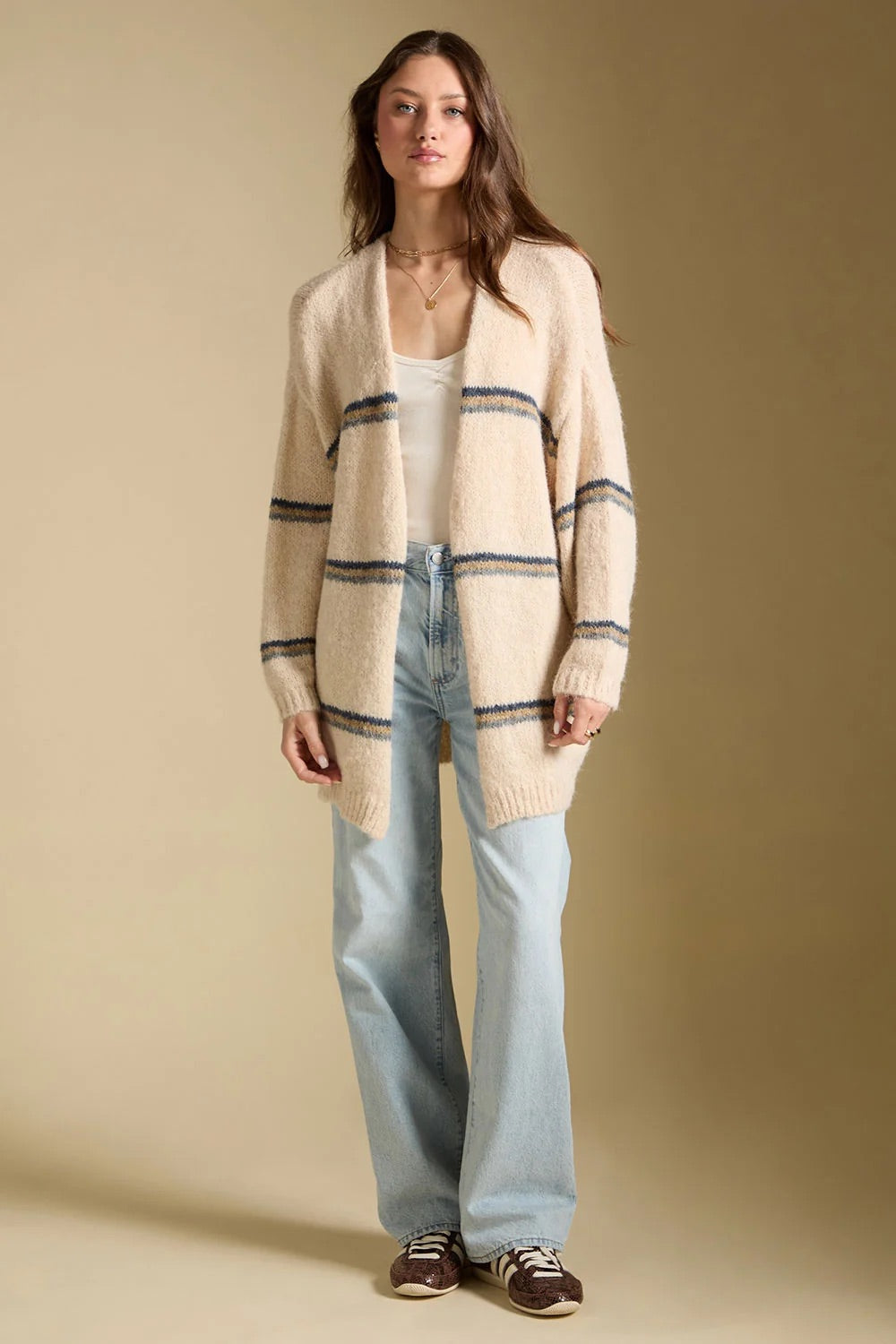 Birdy Sweater in Natural — Full-body view