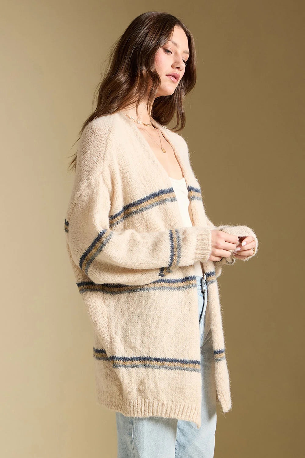 Birdy Sweater in Natural — Side view