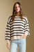 Saltwater Luxe Camron Sweater in Natural — Front view