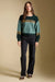 Saltwater Luxe Isabeau Sweater in Hunter Green — Full-body view