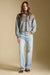 Saltwater Luxe Joss Sweater in Heather Grey — Full-body view