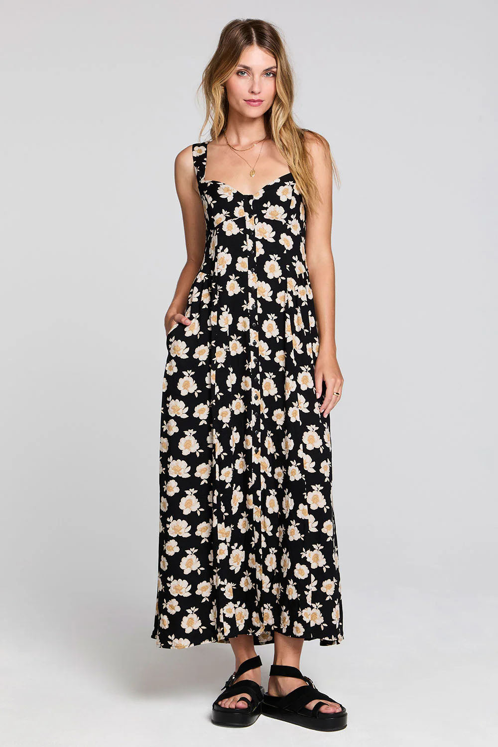 saltwater-luxe-kymber-midi-dress-black-front