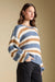 Mimi Sweater in Indigo — Quarter view
