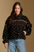 Saltwater Luxe Orian Jacket in Black — Front view
