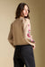 Saltwater Luxe Slaide Sweater in Natural — Back view