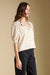 Stacia Top in Bone — Side view