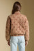 Saltwater Luxe Tamira Jacket in Chestnut — Back view