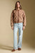 Saltwater Luxe Tamira Jacket in Chestnut — Full-body view