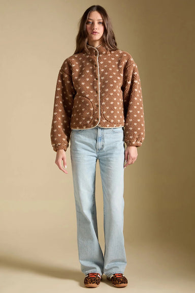 Tovie Jacket in Natural Camel — Full-body view