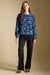 Xenia Sweater in Indigo — Full-body view