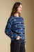Xenia Sweater in Indigo — Quarter view