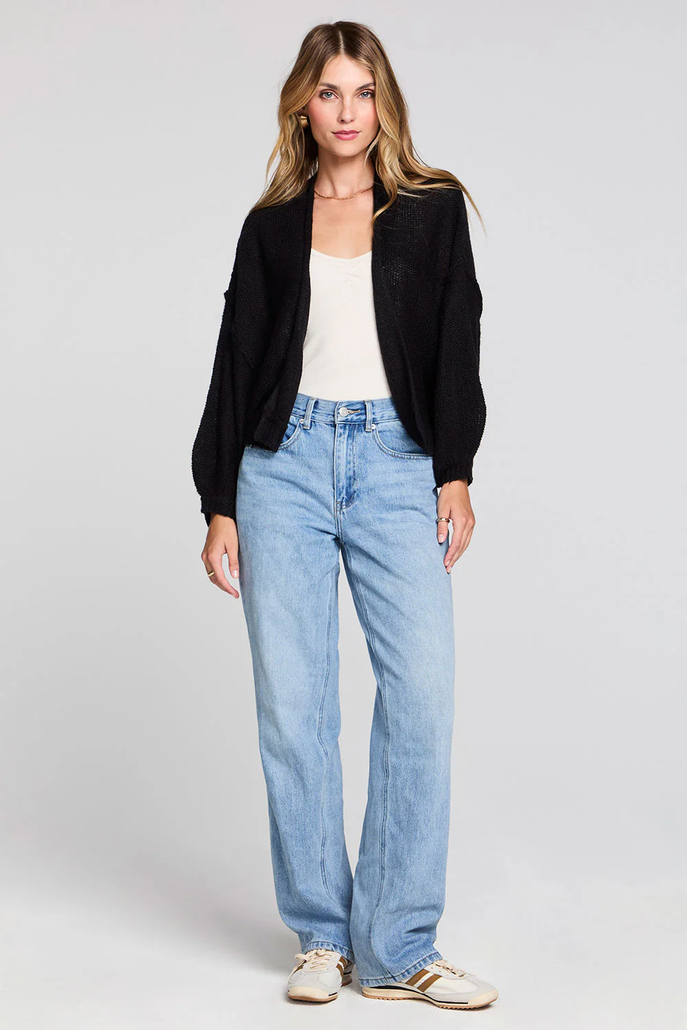 saltwater luxe aden sweater black