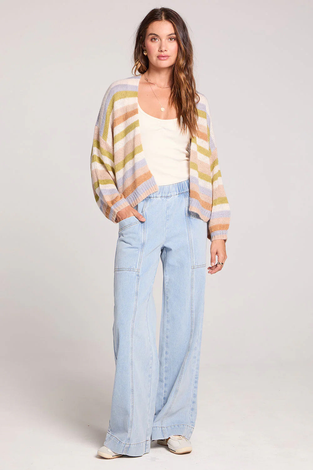 saltwater luxe aden sweater multi 