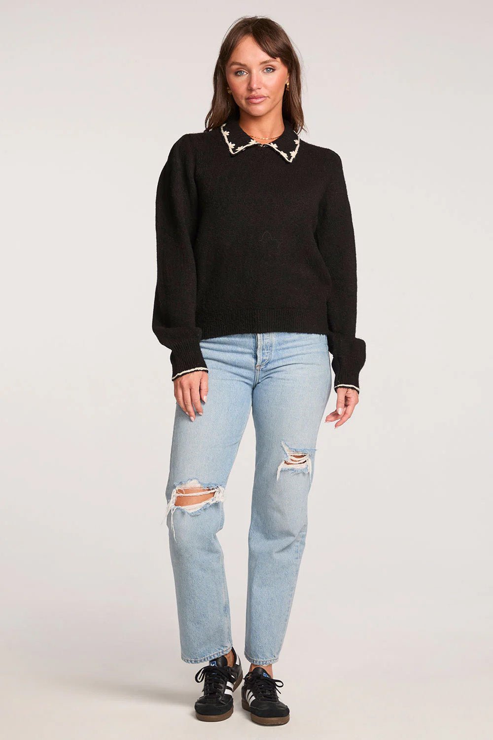 Saltwater Luxe - Finnian Sweater - Black
