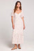 saltwater luxe gwenn midi dress salt front