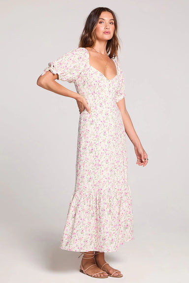 saltwater luxe gwenn midi dress salt side