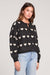 saltwater luxe jossie sweater black front