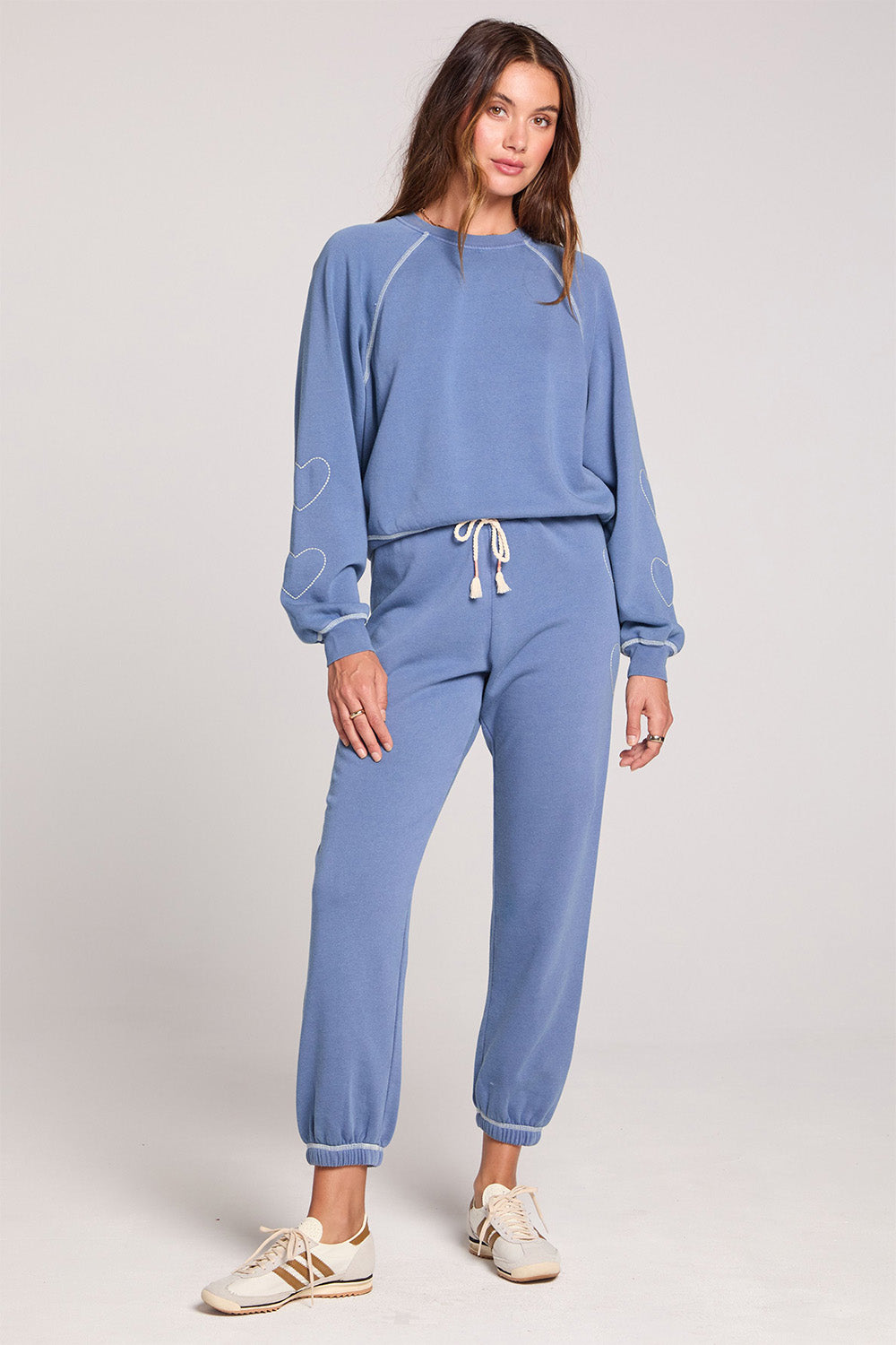 saltwater luxe kevvy pullover cloud blue