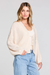 saltwater luxe kiah sweater natural side
