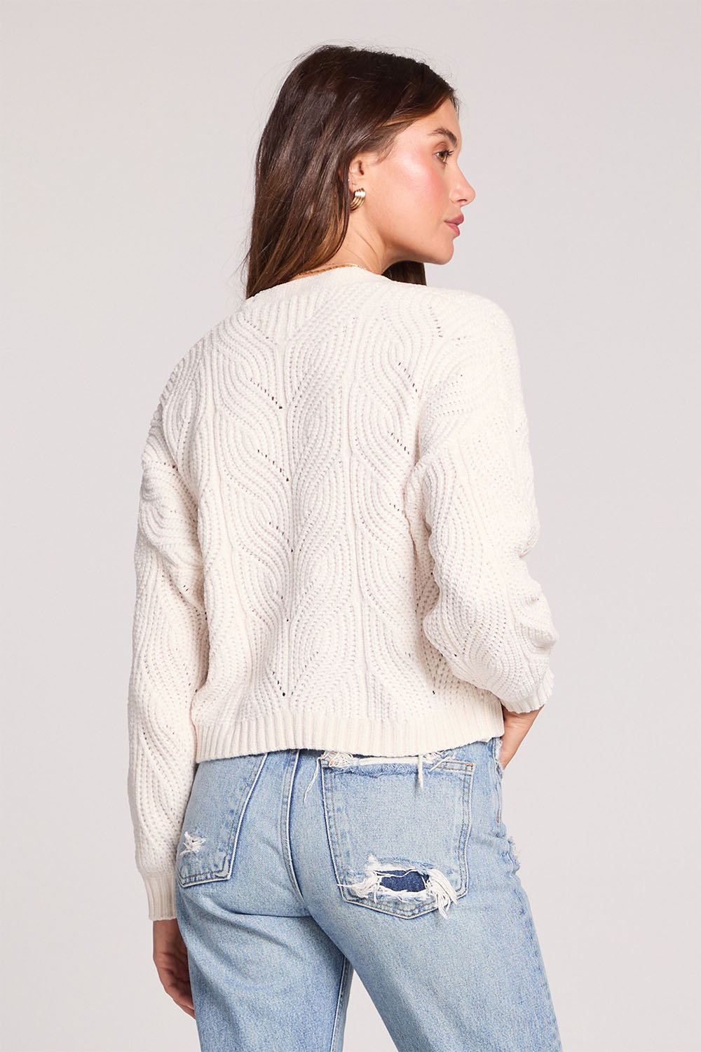 saltwater luxe louis sweater salt back