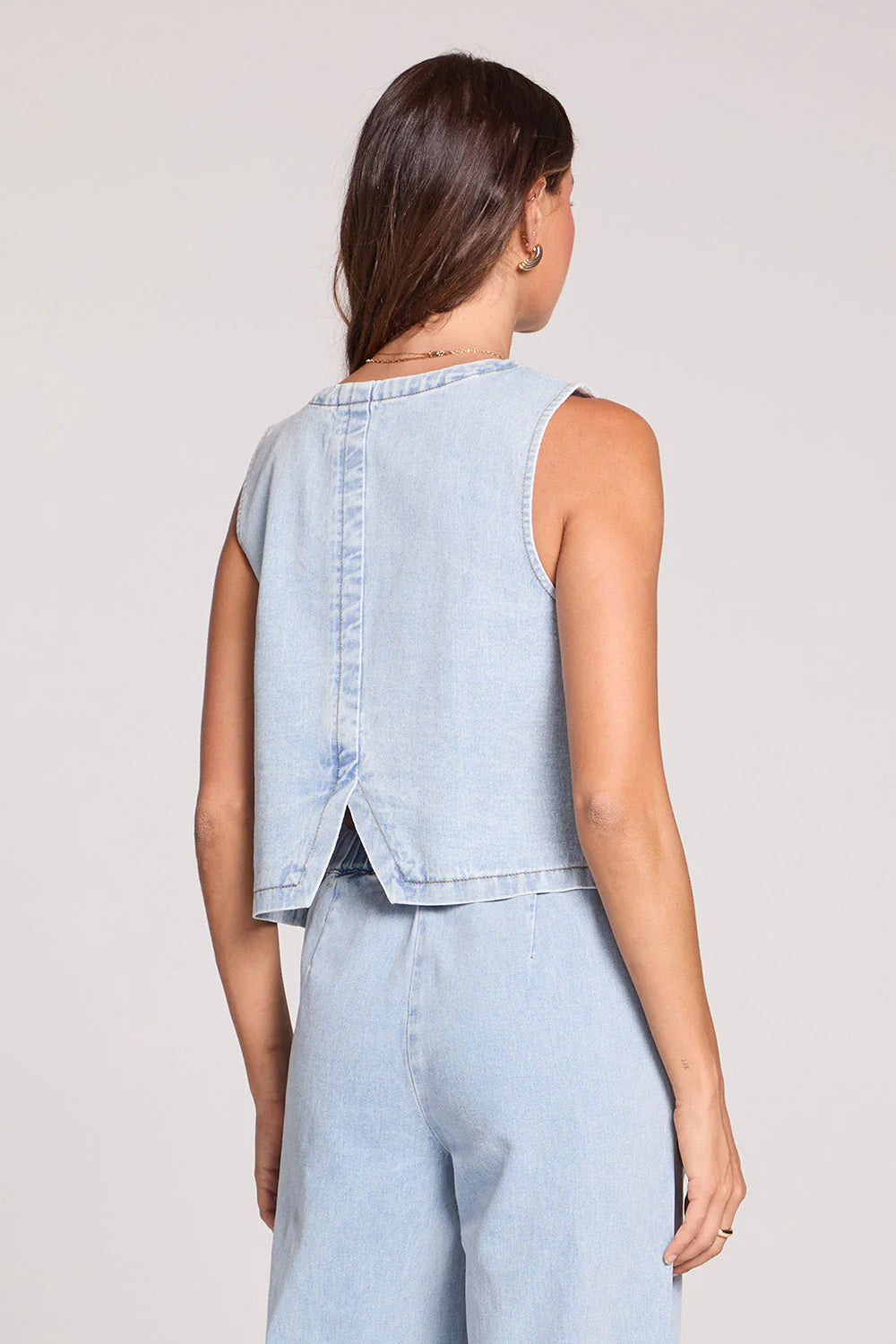 saltwater luxe margo vest skyline back